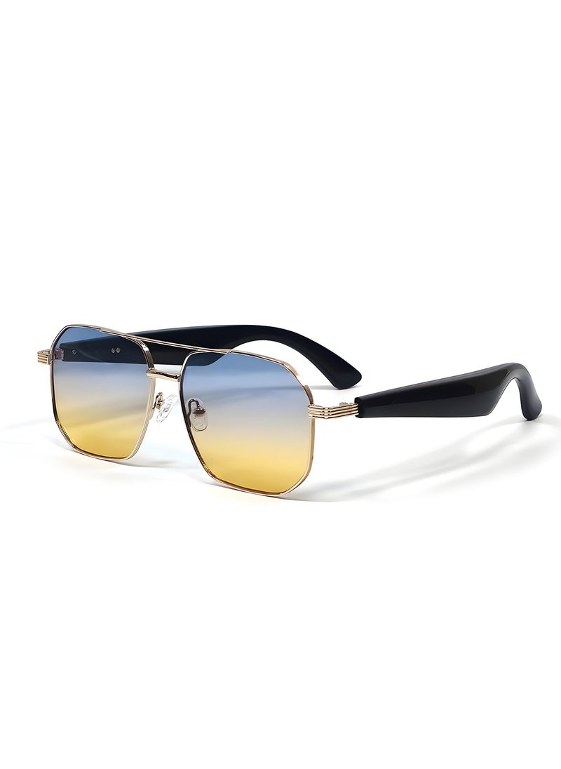 Generic Ai Translation Bluetooth Glasses Multi-Language Real-Time Translation Glasses Listen To Music And Make Calls Smart Uv-Proof Sunglasses  - Image 2