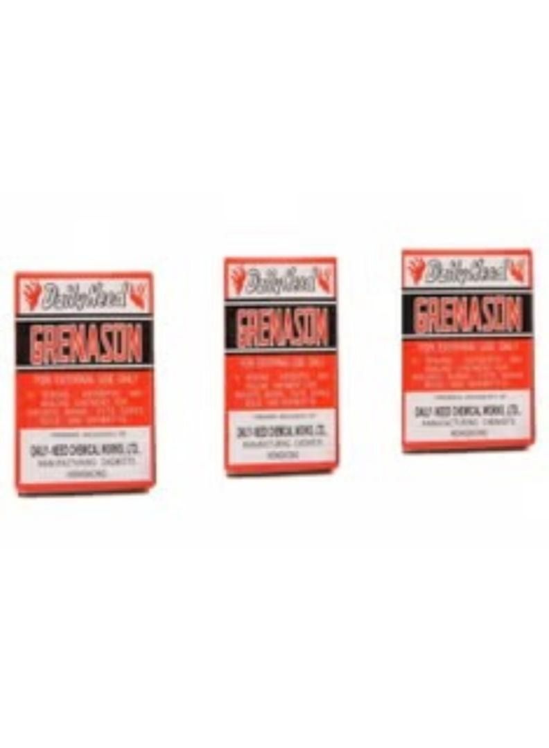 Grenade Grenason ointment for hemorrhoids and burns, 3 pack