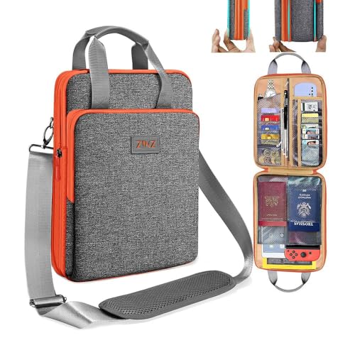 ZINZ Slim & Expandable Case 12.9 13 inch Travel Laptop Shoulder Bag for MacBook Air 13" M3/M2/M1, MacBook Pro 13" M2/M1, iPad Pro 12.9"/13"/11", iPad Air 13",L01G05 - Image 1
