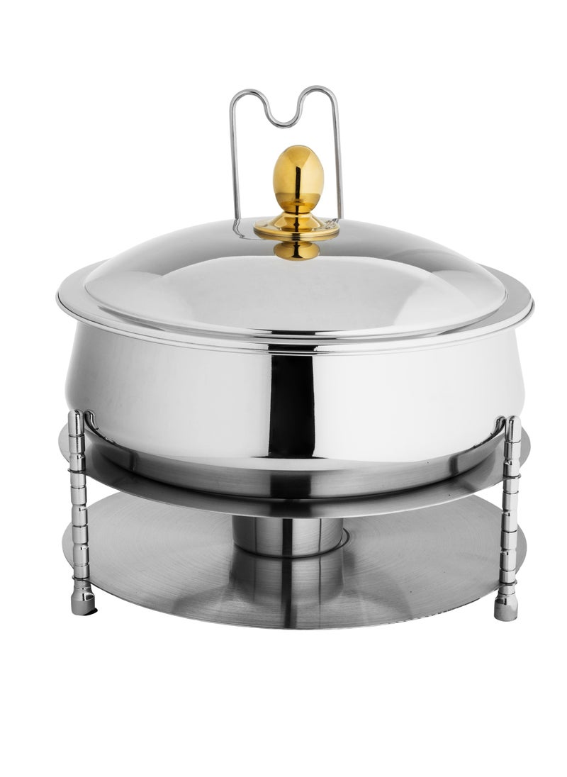 High Quality Stainless Steel Buffet Food Warmer Made in India Silver 4 Liter - pzsku/Z5E1207E43EC872AE0084Z/45/_/1726996153/13fe56bb-5274-4f5a-83a3-5b28e5320c31