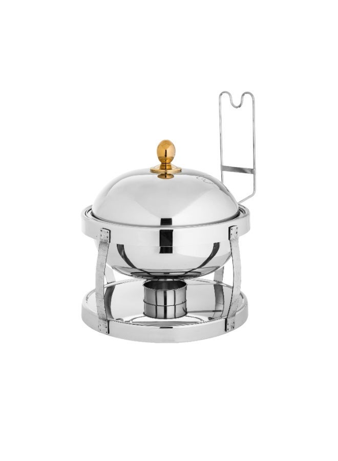 Maxima Buffet Food Warmer – Stainless Steel Chafing Dish with Lid - Image 3