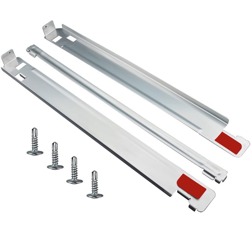 Funmit KSTK1 27inch Laundry Stacking Kit Replacement for LG Washer Dryer Solid Metal with Chrome Coated by Funmit