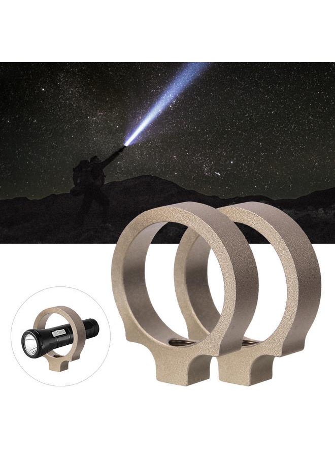 Thoraya Heavy Duty Aluminium Alloy 0.760inch Flashlignt Adapter Ring Torch Light Mount EX313-DK  - Image 5