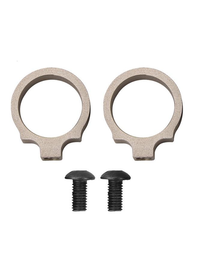 Thoraya Heavy Duty Aluminium Alloy 0.760inch Flashlignt Adapter Ring Torch Light Mount EX313-DK  - Image 1