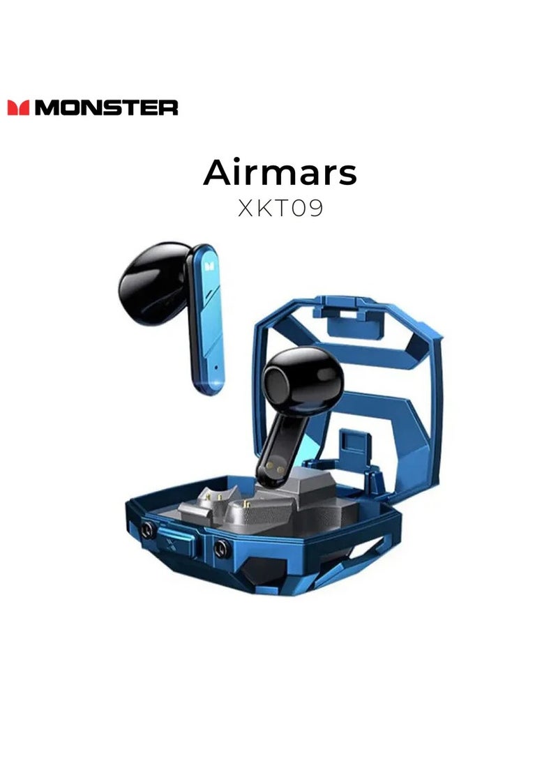 Monster Wireless Bluetooth 5.2  Gaming Earbuds Subwoofer HIFI Surround Sound 300mAh - Image 1
