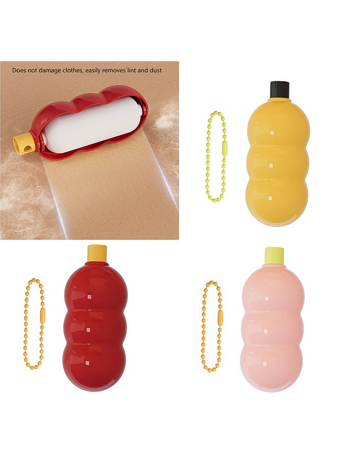Reusable Lint Roller Washable Pet Hair Remover Loose Furs Removal For Home Carpet Furniture Cleaning Travel Use Sticky Hair Remover Roller - Image 5