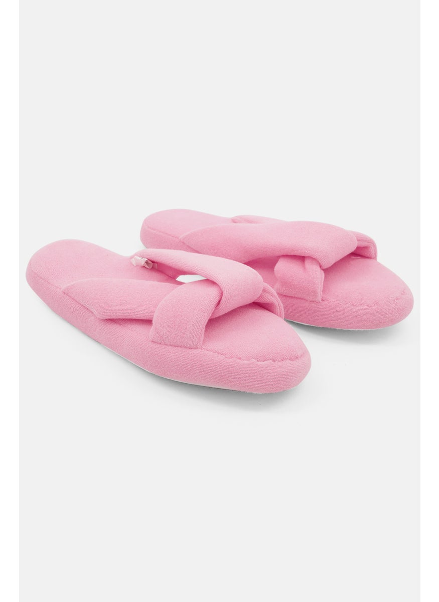 Women Slip On Twist Strap Home Slippers, Pink - pzsku/Z5E1274F19042BCABE248Z/45/_/1724351102/35053c41-a34f-4fc9-960f-29d9ea12b6a3