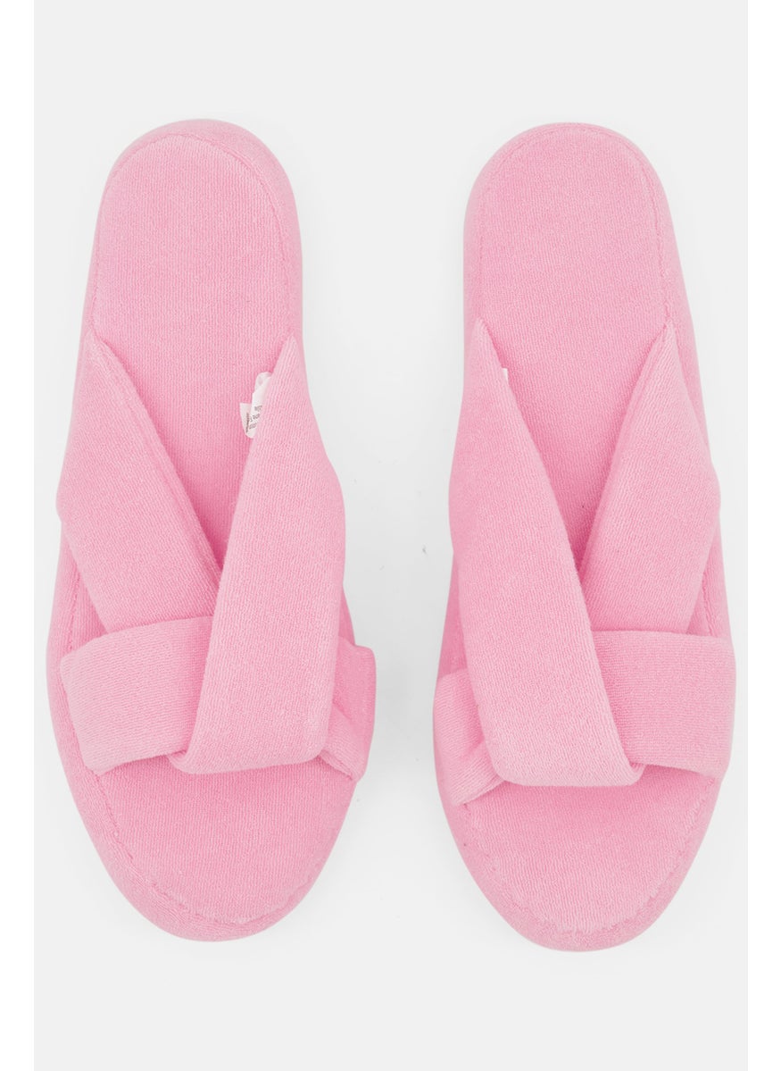 Women Slip On Twist Strap Home Slippers, Pink - pzsku/Z5E1274F19042BCABE248Z/45/_/1734963408/8de19f44-6d73-4474-bcbd-4c11374ee0ba