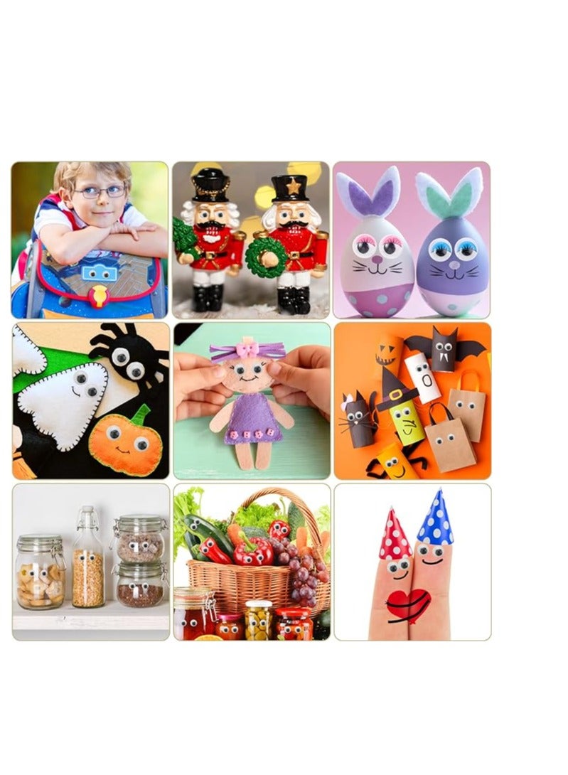 ليبرا 40 قطعة من عيون ماكرة 12 مم، ألوان متعددة الألوان - Image 2