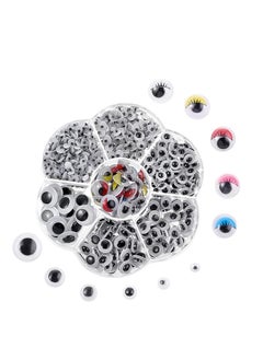 Libra 40-Pieces 12mm Crafty Eyes Craft Eyes Color Multicolor  - Image 3
