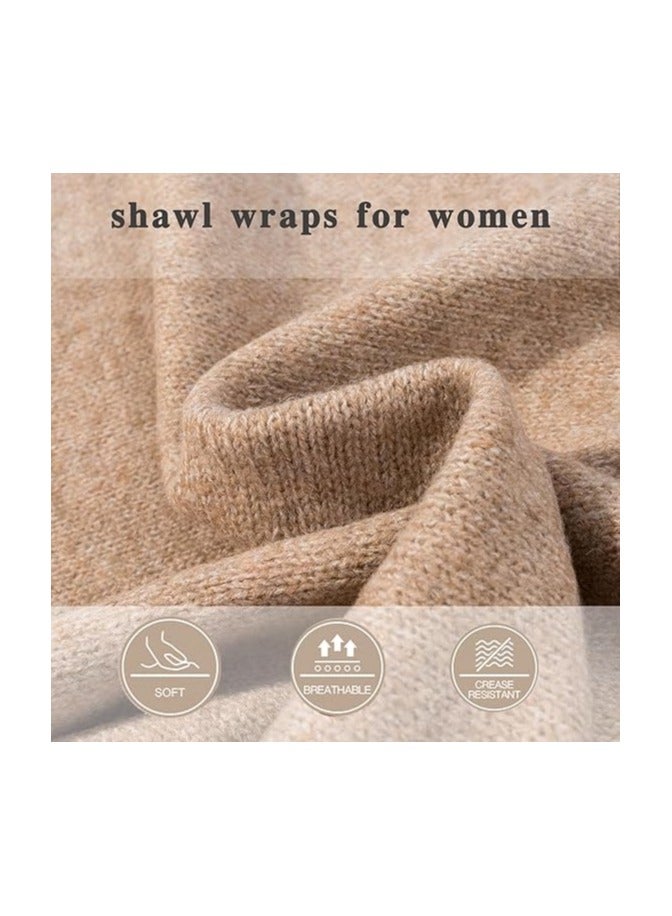 Women's Shawl Wrap — Ultra-Soft Lightweight Scarf, Versatile Travel and Wedding Accessory — An Excellent Gift Choice - Image 3