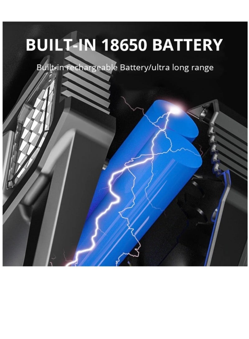 Super Bright Solar LED Camping Lantern Waterproof Work Lights 6 Gear LED USB Rechargeable Searchlight 800LM - Image 5