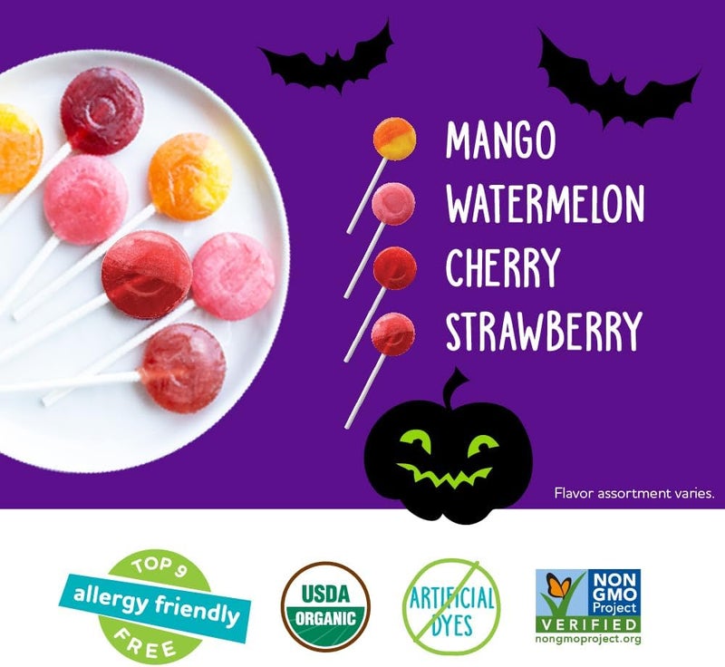 YumEarth Organic Halloween Lollipops - 40 Count - Image 4