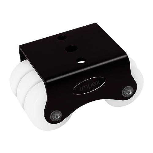 IMPEX Mini Sixer Trolley Wheel Caster | Pack of 8 | Heavy Duty 150Kg Load Capacity Fix 6 Castor Wheel for Shopping Trolley, Furniture Table & Other Equipment - Image 1
