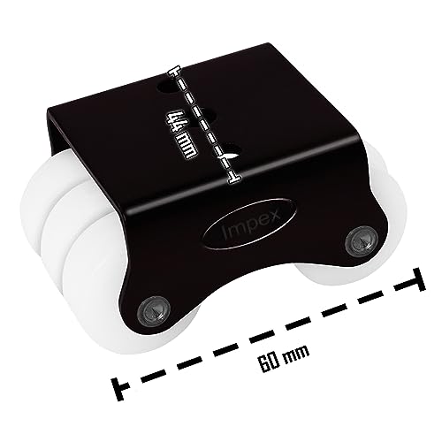 IMPEX Mini Sixer Trolley Wheel Caster | Pack of 8 | Heavy Duty 150Kg Load Capacity Fix 6 Castor Wheel for Shopping Trolley, Furniture Table & Other Equipment - Image 4