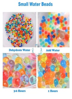 Generic Soft Crystal Water Beads, 90g, Pearl Shaped Toy, Mud, Magic Jelly Balls, Non-Toxic Jelly Balls, 7-8mm  - Image 2