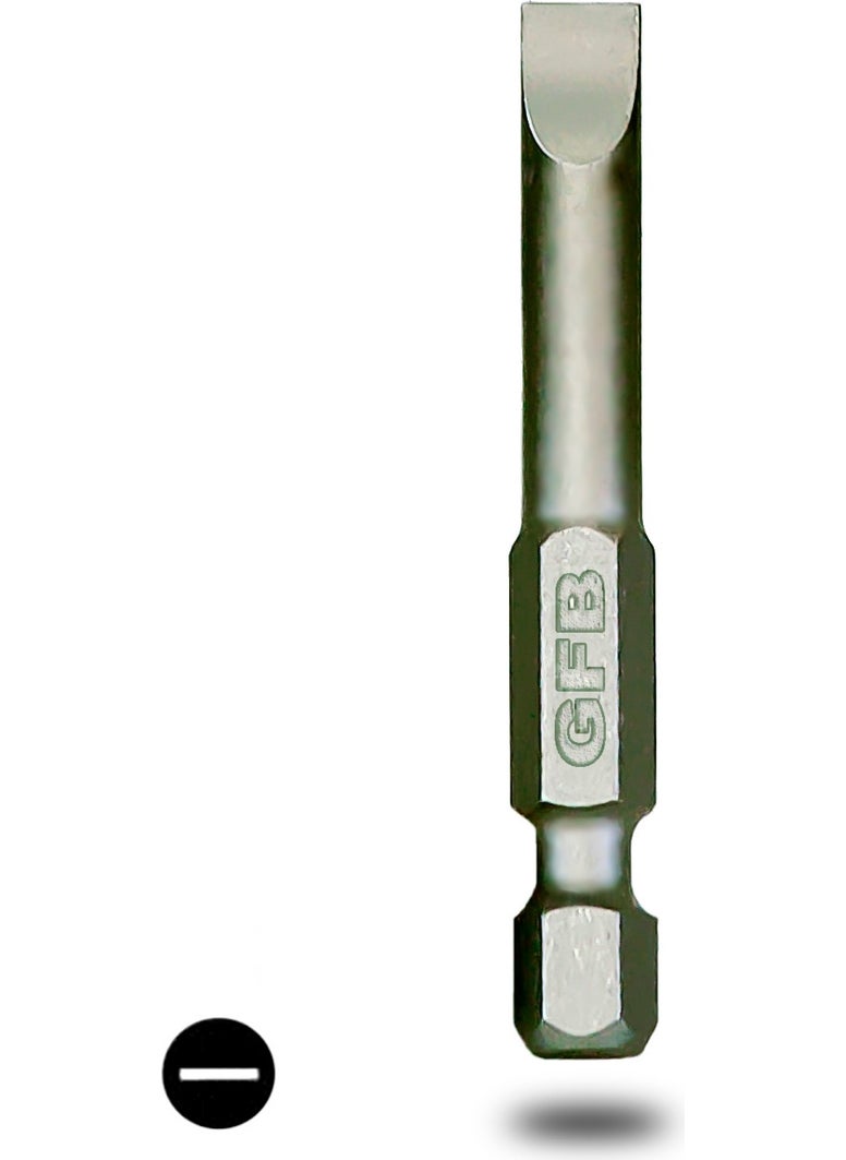 My Tool Bag Gfb Bits Flat Tip Screwing Drill Bit Sl6 x 50 mm - 5 Pcs