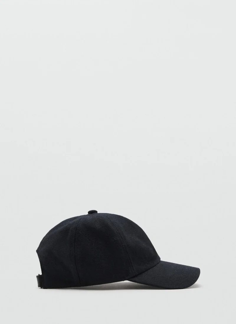 Mango Man Wool-blend cap