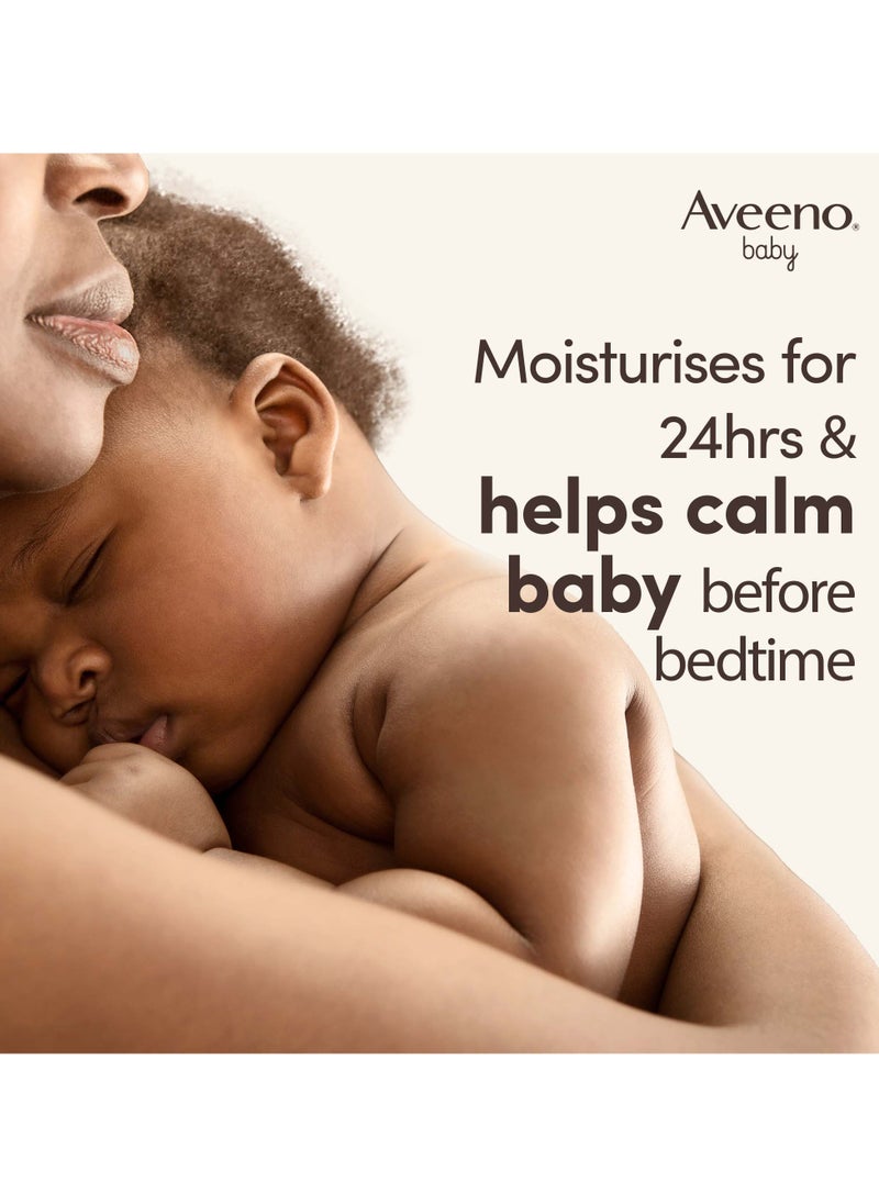 Baby Calming comfort Bedtime Lotion Body lotion for Delicate Skin Probiotic Oatmeal and Gentle Lavender Scent 150 ml
