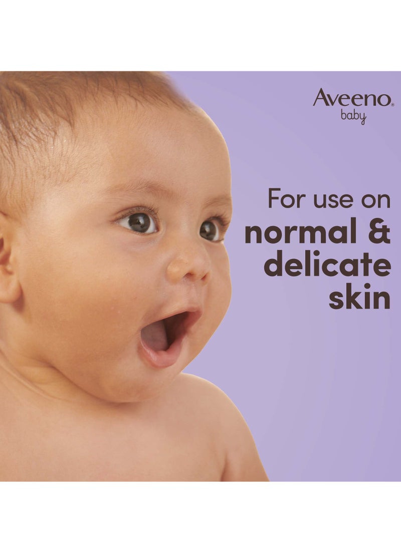 Baby Calming comfort Bedtime Lotion Body lotion for Delicate Skin Probiotic Oatmeal and Gentle Lavender Scent 150 ml