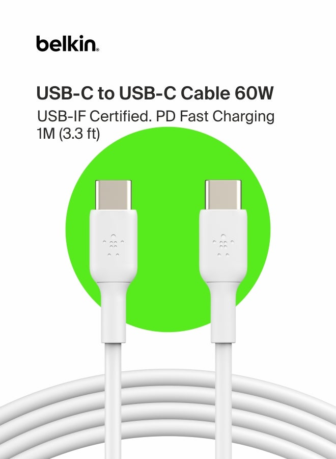 بيلكين بيلكين كابل شحن سريع من usb-c إلى usb-c