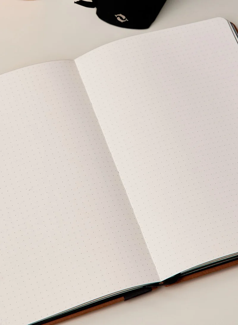 Typo A5 Brown Journal Elastic Closure