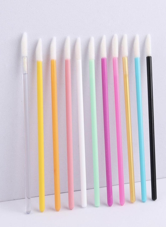 COSLUXE Professional Lip Applicators Disposable, Lips Wands Lip Brush Applicator Lipstick Brush Lip Gloss Applicator Professional Disposable Lipstick Brushes for Makeup Artists (50 PCS) - Image 2