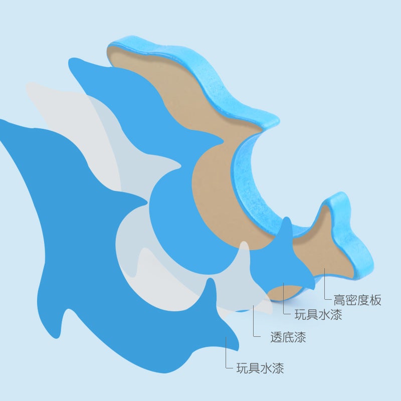 Wooden Children'S Animal Fruit Creative Three-Dimensional Puzzle Building Blocks Puzzle Early Education Tetris Building Blocks Toys - Image 5