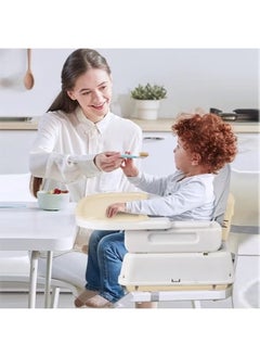 Arababy 7-In-1 Adjustable And Foldable, 5-Point Safety Belt Toddler Baby Dining Chair  - Image 2