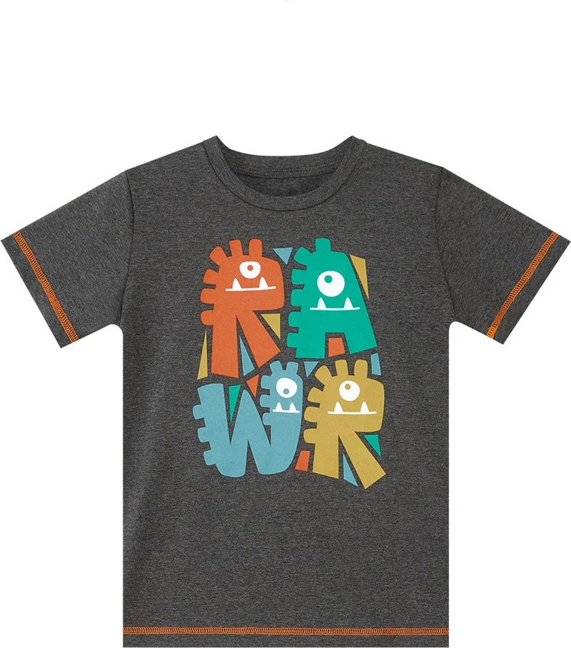 Denokids Rawr Dino Boy T-Shirt Shorts Set