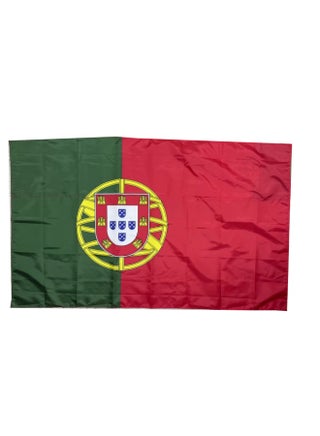 Stormflag Portugal Flag Wearable Flag Cape Suitable for Football Matches and Street Parties (90x150cm/3x5 ft)  ### 阿拉伯语翻译 ستورمفليغ عباءة علم البرتغال القابلة للارتداء، مناسبة لمباريات كرة القدم والحفلات الشارعية (مقاس 90×150 سم / 3×5 قدم) - view 2