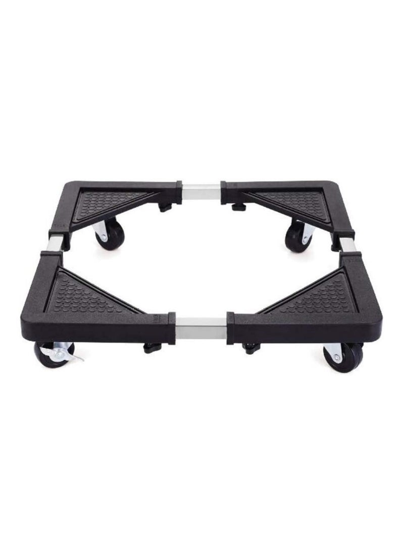 Washing Machine Base Universal Furniture Dolly with 4 Wheels, 60-80 CM Size Adjustable, 135 KG Load, Mobile Stand Holder Rack Bracket for Washer Dryer Refrigerator - Image 1