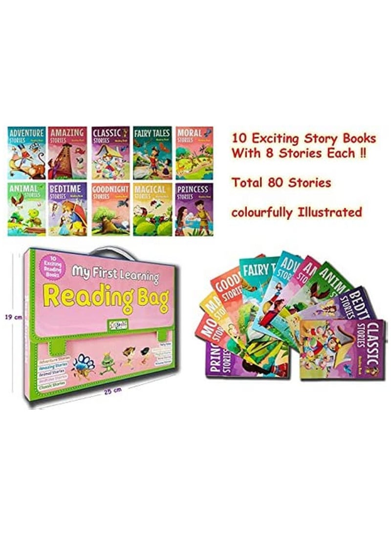 DeloPik Kid's Learning Bag Activity Books (Reading)- Set of 10  - Image 2