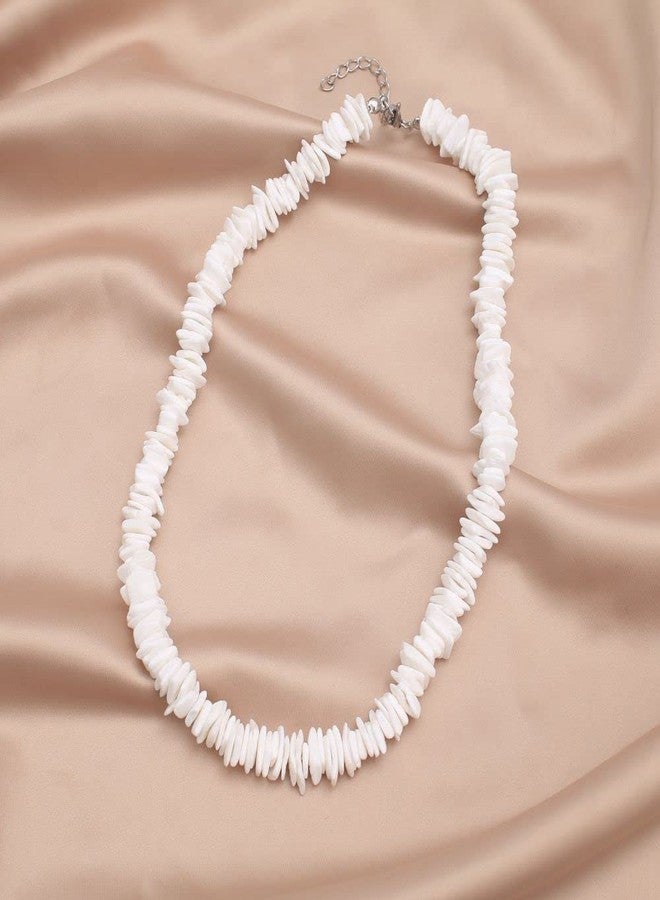 قلادة صيفية من أصداف البوكا، قلادة هاواي، قلادة تشوكر من أصداف البحر، أفضل هدية صيفية للرجال والنساء والمراهقين - Image 3