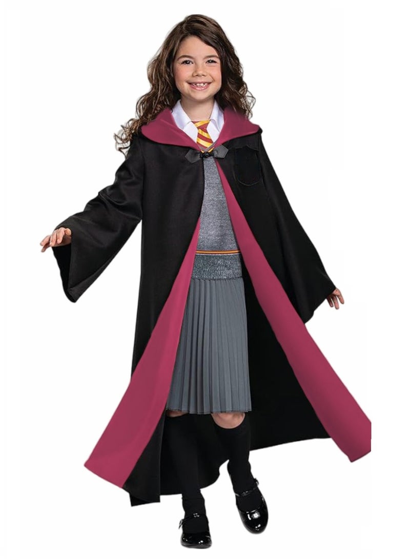 Girls' 3-piece Role-Playing Costume Set Costplay including Vest, Skirt, Cloak - Image 1