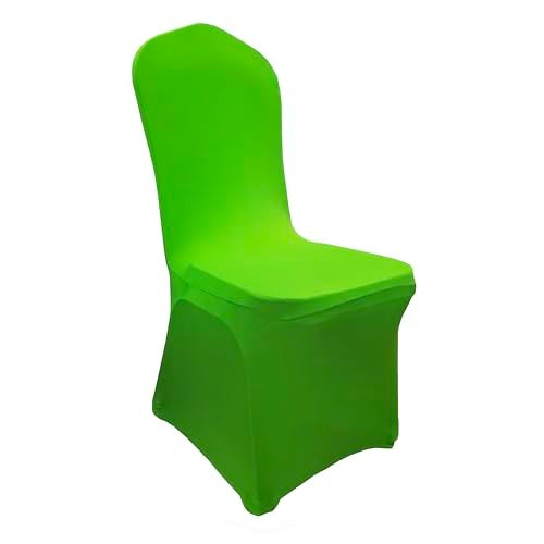 iEventStar Spandex Dining Chair Cover Covers Slipcovers for Wedding Banquet (Green) - Image 2