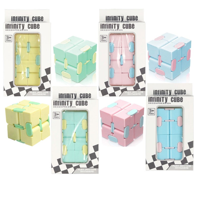 Infinite Rubik'S Cube Variety Decompression Handy Gadget Second-Order Mini Pocket Flip Finger Cube Decompression Toy - Image 5