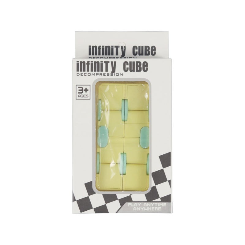Infinite Rubik'S Cube Variety Decompression Handy Gadget Second-Order Mini Pocket Flip Finger Cube Decompression Toy - Image 1