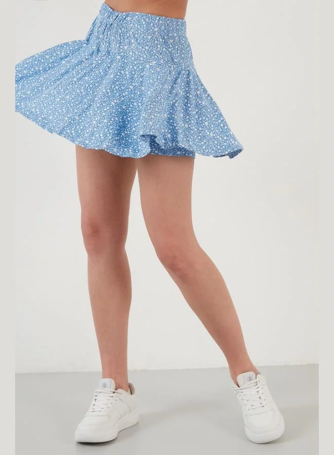 Lela  Lela Elastic Waist Mini Short Skirt Women's SKIRT 5864024 for Women | Best Price UAE