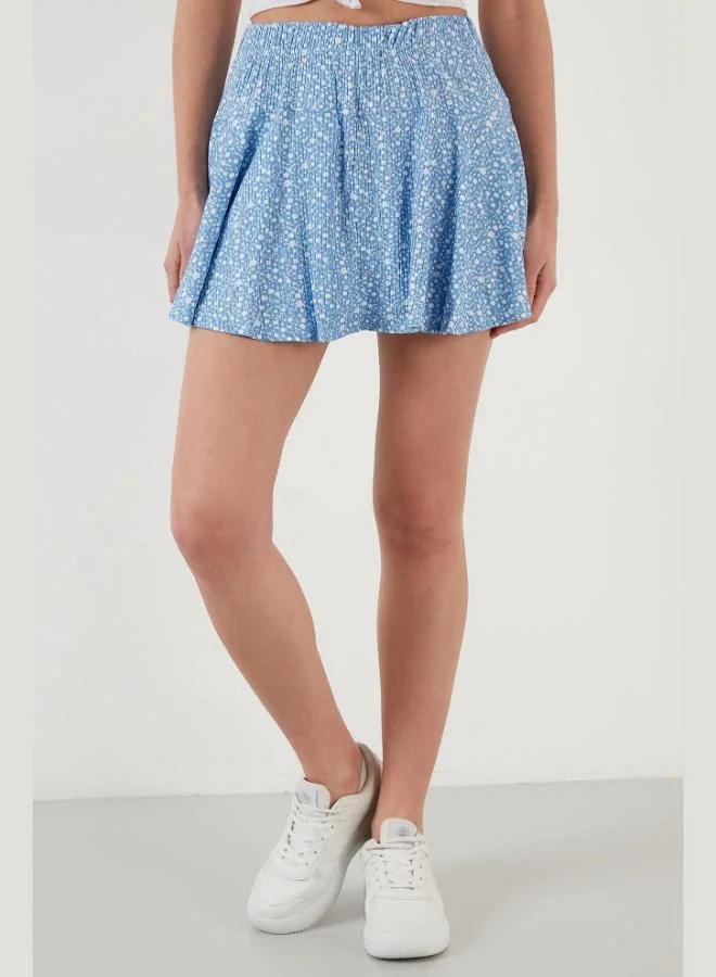 Lela  Lela Elastic Waist Mini Short Skirt Women's SKIRT 5864024 for Women | Best Price UAE