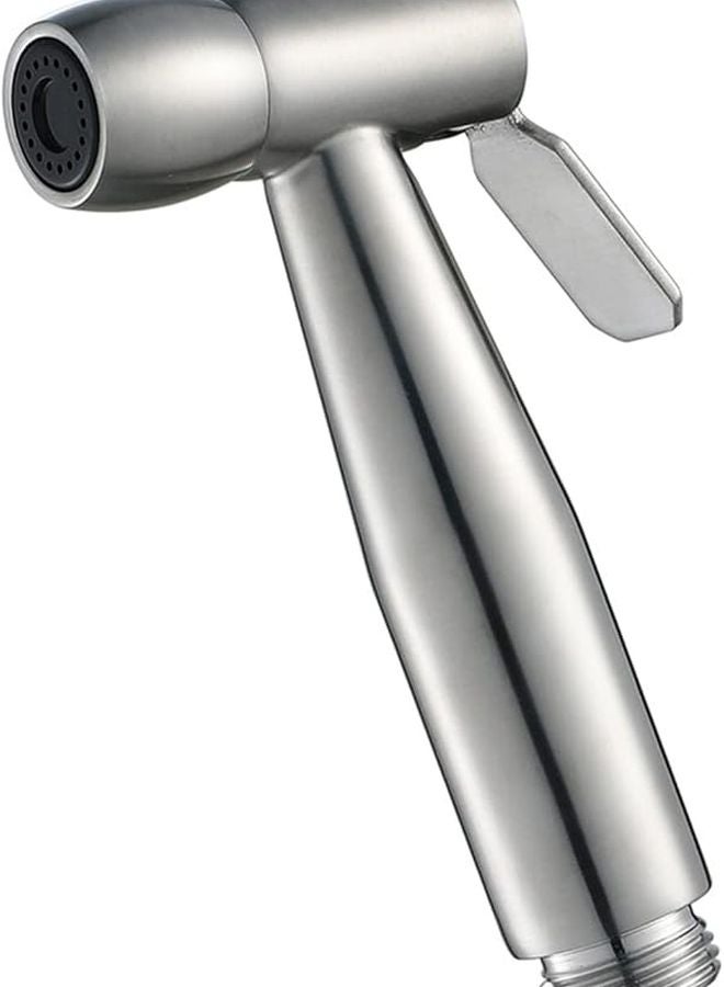 رأس بخاخ محمول من الفولاذ المقاوم للصدأ لتنظيف المرحاض والمطبخ والحمام - Image 1