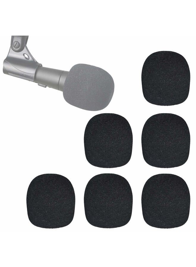 YOUSHARES SM58 Pop Filter Compatible with Shure SM58 Microphone, SM58S SM58-LC Ball Type Mic to Reduce Wind Noises, Windscreen Microphone Cover (6 Pack） - Image 1
