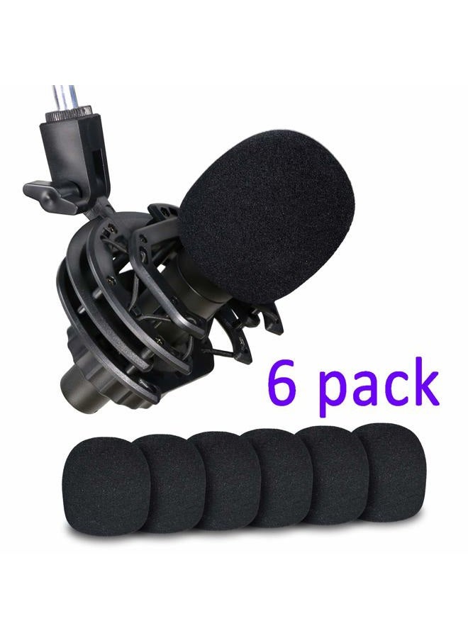 YOUSHARES SM58 Pop Filter Compatible with Shure SM58 Microphone, SM58S SM58-LC Ball Type Mic to Reduce Wind Noises, Windscreen Microphone Cover (6 Pack） - Image 2