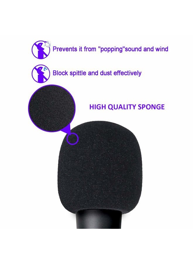 YOUSHARES SM58 Pop Filter Compatible with Shure SM58 Microphone, SM58S SM58-LC Ball Type Mic to Reduce Wind Noises, Windscreen Microphone Cover (6 Pack） - Image 4