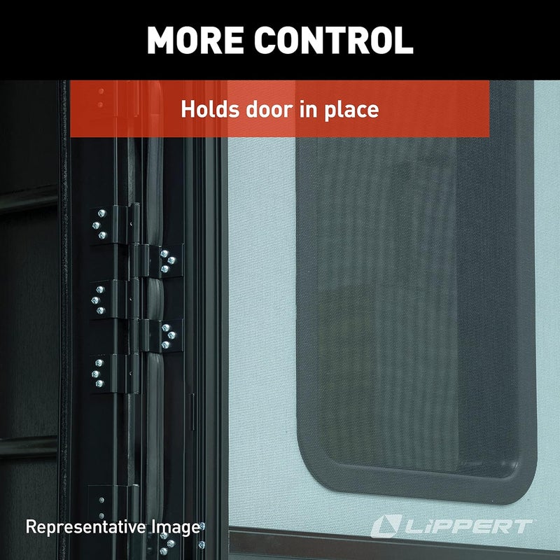 Lippert Components RV Entry Door Friction Hinge Kit for 5th Wheel, Travel Trailer and Motorhome (Pack of 2) - Image 5