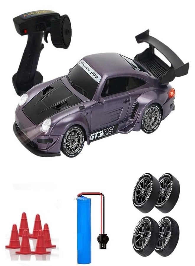 Jack Royal Tokyo Drift 911 High Speed Remote Control 1:20 Scale Drift Car | 20Kmph, 2.4Ghz | Rc Drifting Car 4 Wheel Drive Boost Mode Long Range Remote Hard Plastic Top with LED Head Light - Image 1