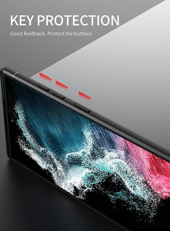 GROIC Compatible with Galaxy S22 Ultra Case, Scratch Resistant Case with 360 Degree Rotating Ring Hole Holder, Magnetic Car Mount, Shock Absorbing Case for Samsung S22 Ultra 6.8 inch - Image 5