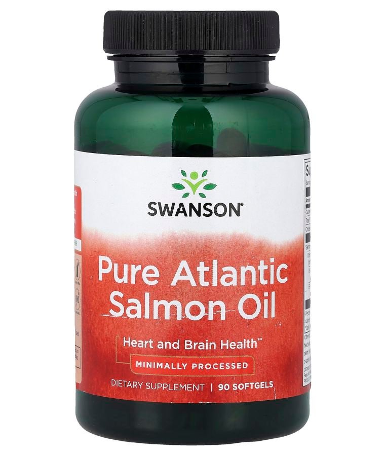SWANSON Pure Atlantic Salmon Oil 90 Softgels
