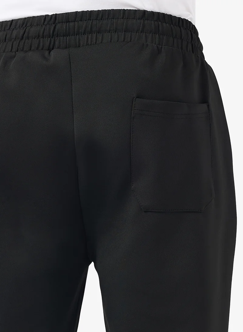 Seventy Five Basics Relaxed Fit Emblem Joggers