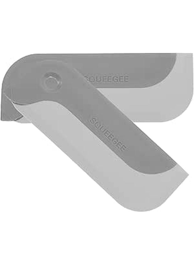 2 Pack Gray Glass Squeegee for Shower Mirror and Window Cleaning Tool - Image 1
